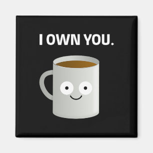 Imã Café é que te pertence o viciado em cafeína Irônic