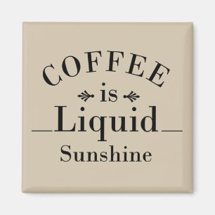 Imã café é sol líquido