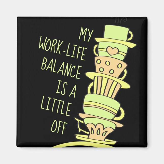 Imã Café e tipografia do Whimsel Pastel (Frente)