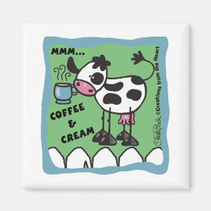 Imã Café e Vaca de Creme