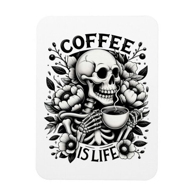 Ímã Café É Vida (Vertical)