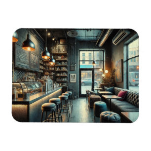 Ímã Café ectico em Rainy Seattle