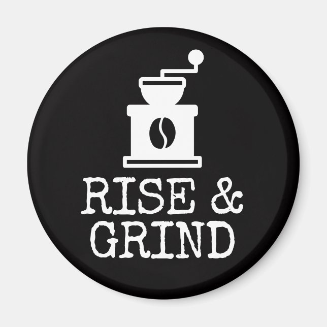 Imã Café Elevado e Grind (Frente)
