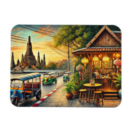 Ímã Café em Bangkok Thailand Wat Arun