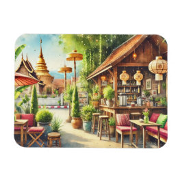 Ímã Café em Chiang Mai Wat Phra Singh