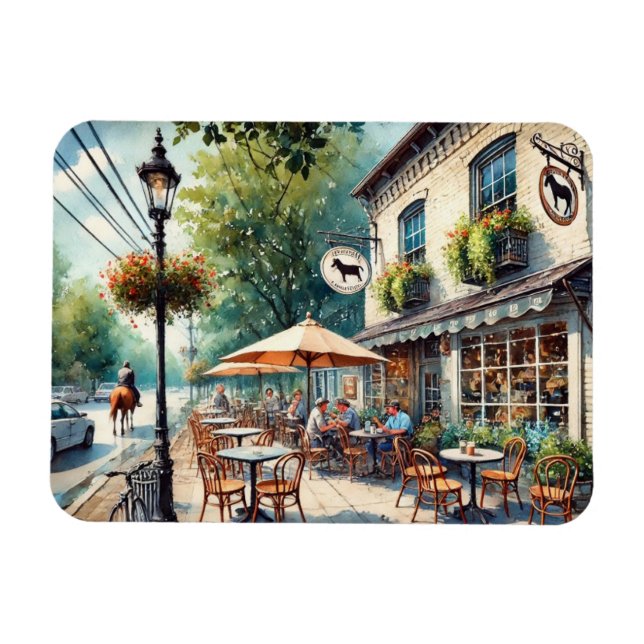 Ímã Café em Lexington Kentucky (Horizontal)