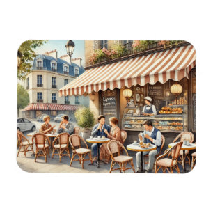 Ímã Café em Paris France Mug