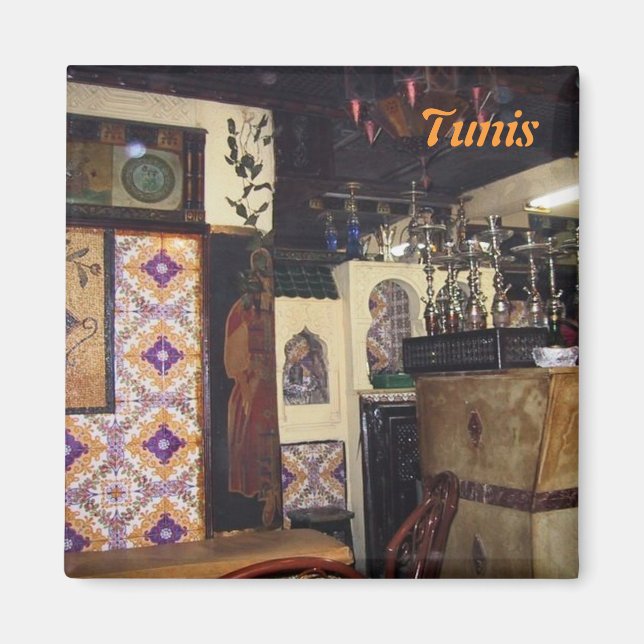 Imã café em tunis (Frente)