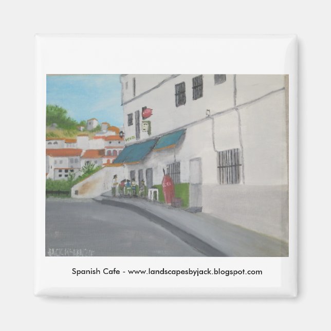 Imã Café Espanhol - Andalucia - Gaucin (Frente)