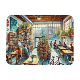 Ímã Café Independente em Portland Oregon