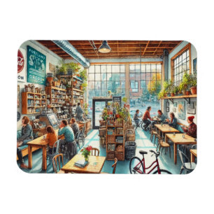 Ímã Café Independente em Portland Oregon