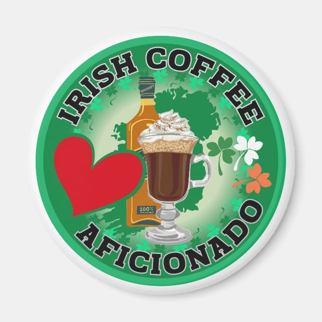 Imã Café irlandês Aficionado. (Frente)