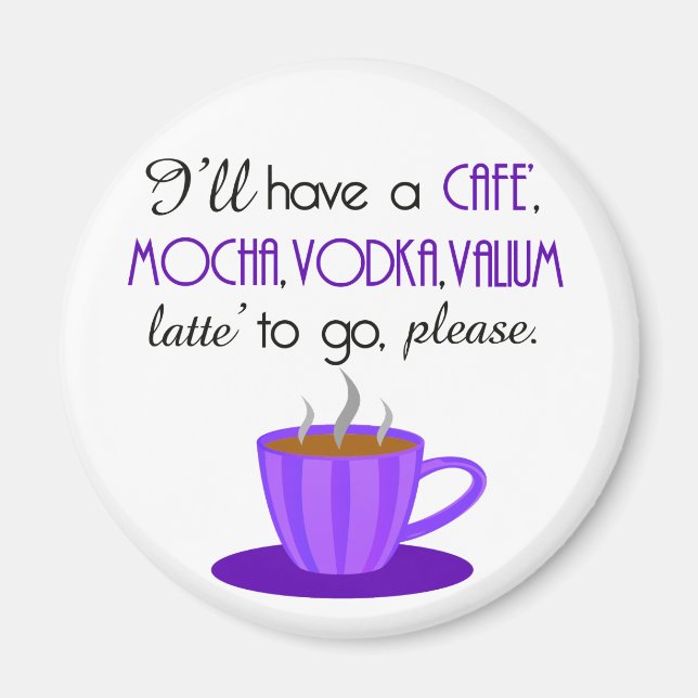 Imã Cafe Latte (Frente)