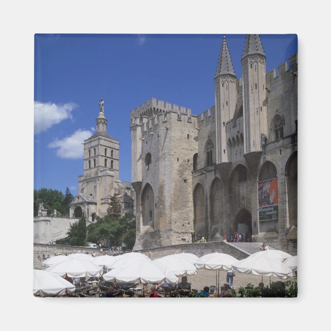 Imã Café, Le Palais des Papes, Avignon, Vaucluse, (Frente)