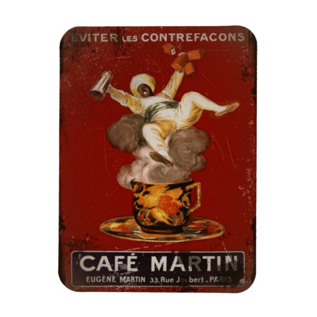 Ímã Cafe Martin Coffee Genie (Vertical)