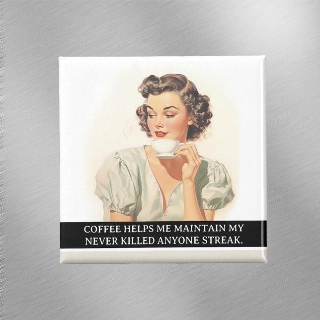 Imã Café Me Ajuda A Retrair 50 Engraçada (Criador carregado)