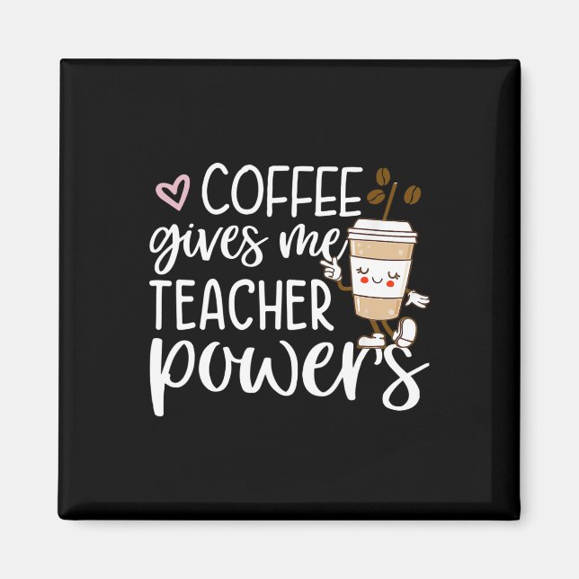 Imã Café Me Dá Poderes De Professora De Volta À Divers (Frente)