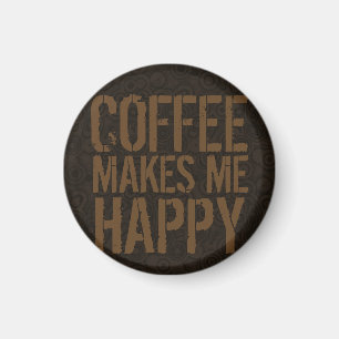 Imã Café Me Faz Feliz Amantes do Café