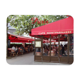 Ímã Cafe Montparnasse, Imagem Fotográfica Flexível de