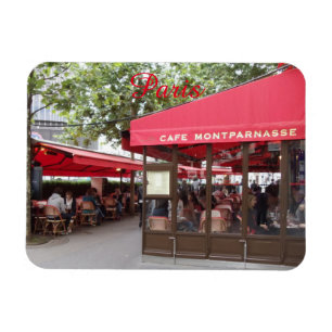 Ímã Cafe Montparnasse, Imagem Fotográfica Flexível de 