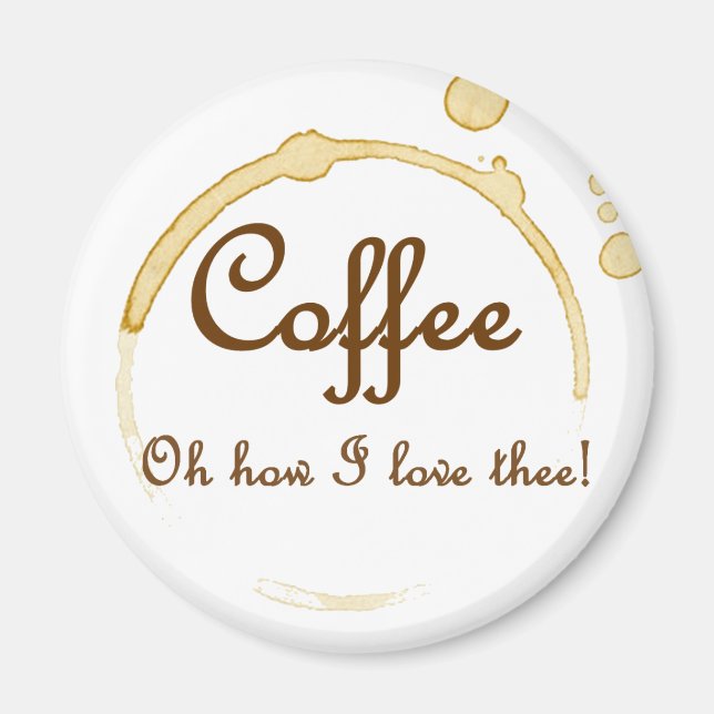 Imã Café - Oh, Como Te Amo! (Frente)