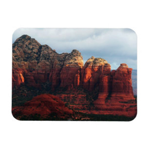 Ímã Café Pot Rock Nublado em Sedona Arizona