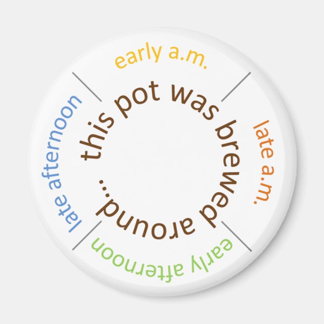 Imã café preparado... (Frente)