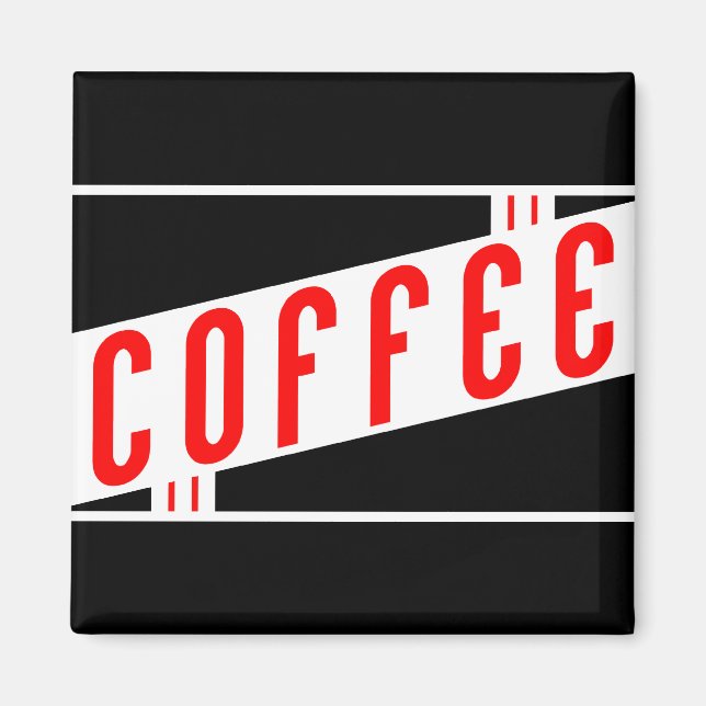 Imã café retrô (Frente)