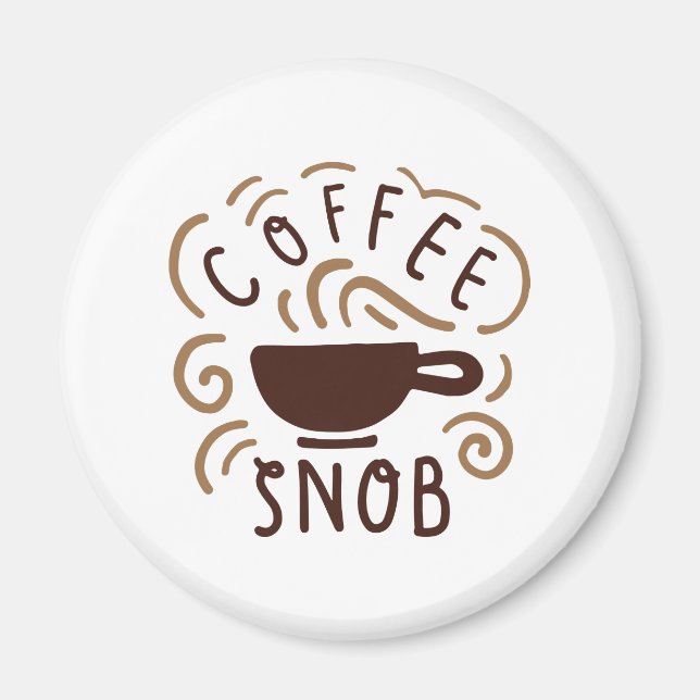 Imã Café Snob (Frente)