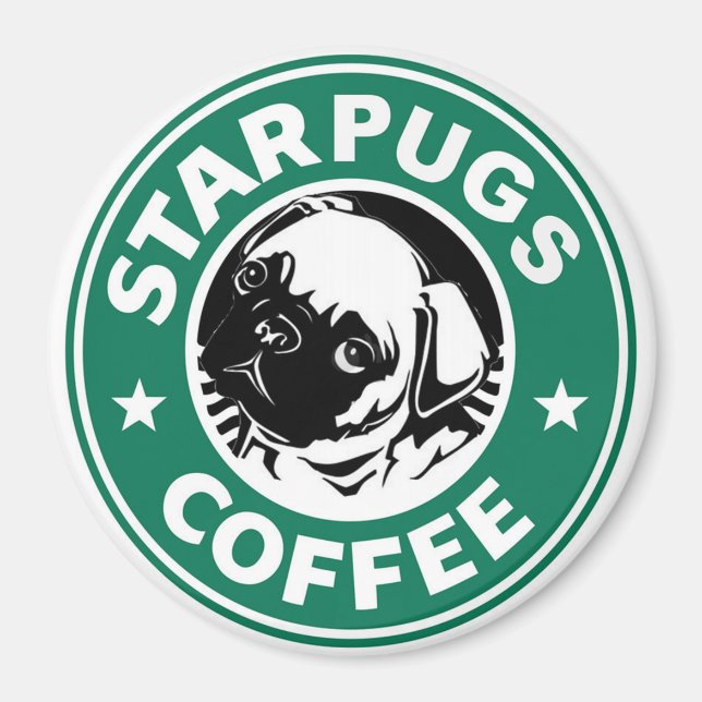 Imã Café Starpugs (Frente)