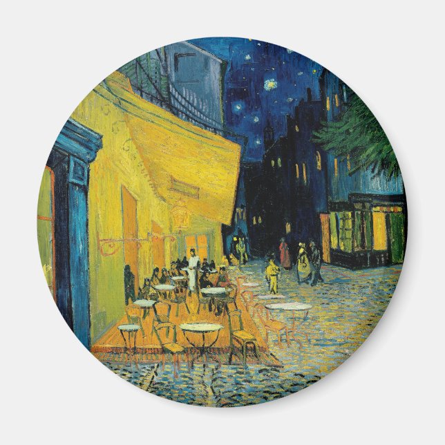 Imã Café Terrace à Noite (Frente)
