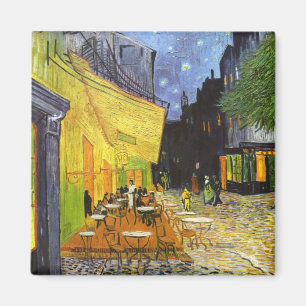 Imã Café Terrace à Noite de Van Gogh