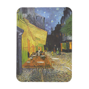 Ímã Cafe Terrace na Night Van Gogh