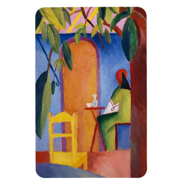 Ímã "Café Turco" Magneta de arte (Vertical)