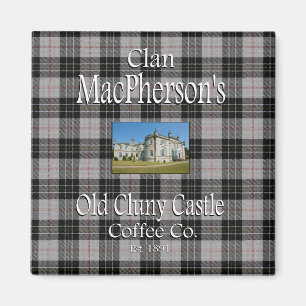 Imã Café velho Co. do castelo do Cluny de MacPherson