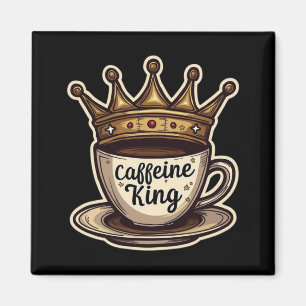 Imã Cafeine King - Coroa De Café