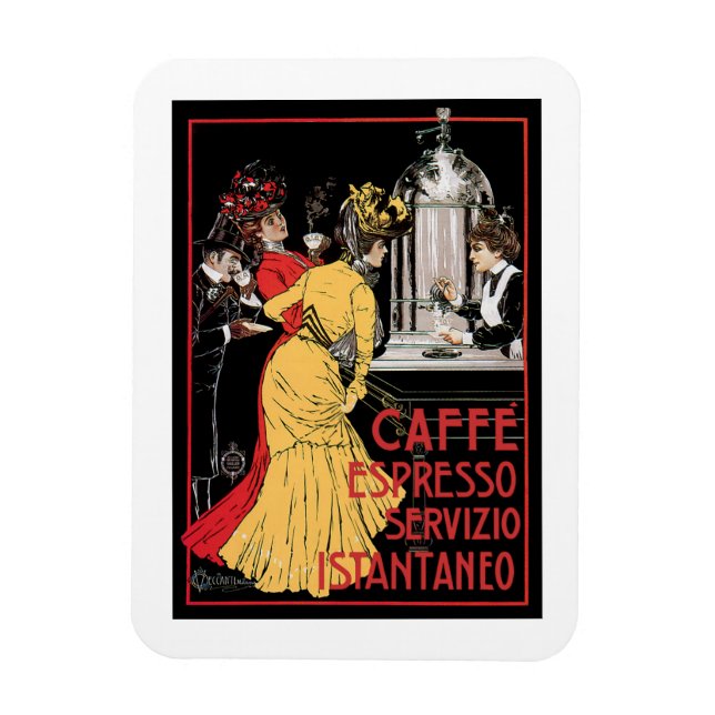 Ímã Caffe Espresso (Vertical)