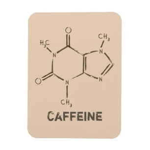 Ímã Caffeine Molecule