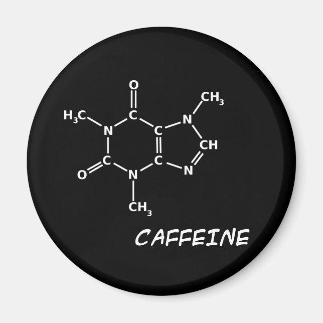 Imã Caffeine Molecule Magnet (Frente)