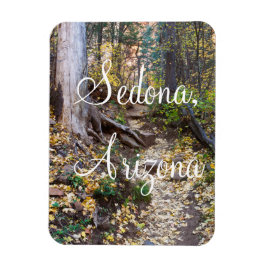 Ímã Cai na pista do West Fork em Sedona, Arizona