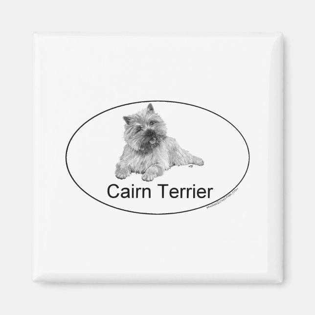 Imã Cairn Terrier (Frente)