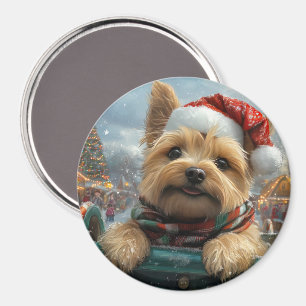 Imã Cairn Terrier Cachorro Montanha-russa Natal