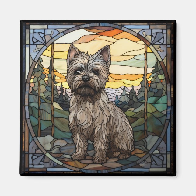 Imã Cairn Terrier Dog (Frente)