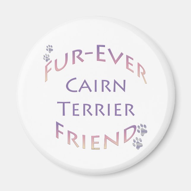 Imã Cairn Terrier Fuservidor (Frente)