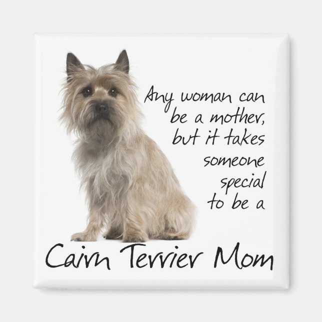 Imã Cairn Terrier Mãe Magnet (Frente)