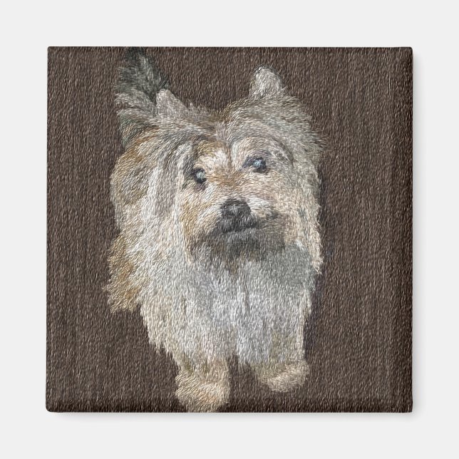 Imã Cairn Terrier Magnet (Frente)
