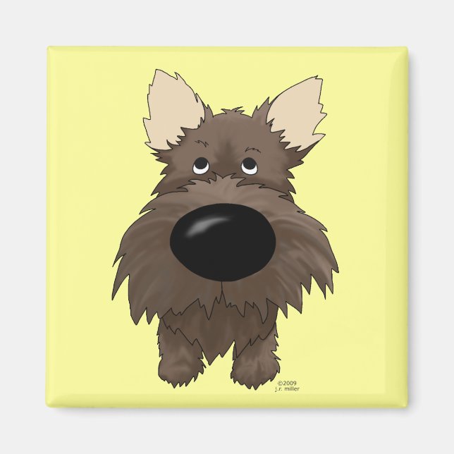 Imã Cairn Terrier Magnet (Frente)