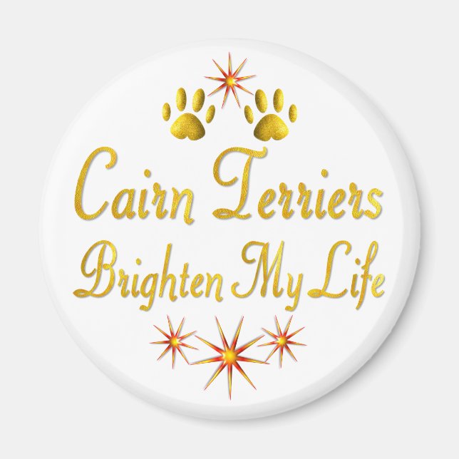 Imã Cairn Terriers Brighen My Life (Frente)