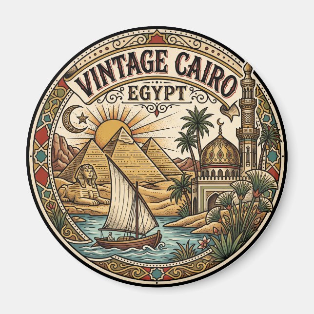 Imã Cairo Antigo Egito (Frente)