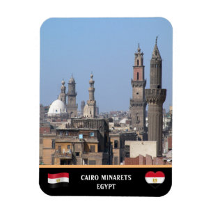 Ímã Cairo Minarets & Ancient City /Egypt Magnet